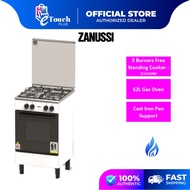 Zanussi/Faber 3 Burners Gas Oven Cooker - White ZCG530W / FISSO 5583E/BK