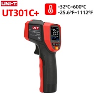 เลเซอร์อินฟราเรดวัดอุณหภูมิ UNI-Tเครื่องวัดอุณหภูมิอุตสาหกรรมหน้าจอสี HD UT301A + UT301C +