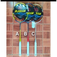 BADMINTON RACKET - KANSA POWER RACKET MADE IN TAIWAN 82GR/35LBS ORIGINAL