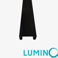 IR Aluminium Profile Open Back Polos Kusen 3 inch Lumino