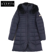 Faber FAV1028 黑色狐狸毛羽絨服，38碼