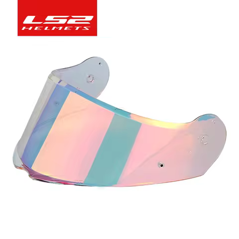 Original LS2 Visors FF908 Full Face Motorcycle Helmet Replace Lens Black Ididium Silver Visor Base