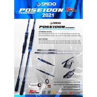 Rod Daido Poseidon Tournament PE 1-3 Spinning Fishing Rod Light Jigging