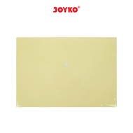 Map Kancing Plastik Data Bag Tas Joyko DBG-108 Pastel Color