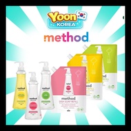 Method  Smart Clean Vegan Dish Soap 532ml / Eco-friendly Dishwashing Liquid Detergent