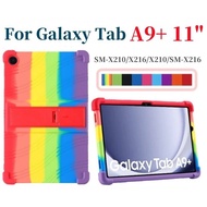 For Samsung Galaxy Tab A9 Plus Case 2023 11 inch Tablet Shockproof Case for Galaxy Tab А9 Plus + Silicon Stand Protective Shell