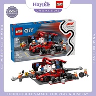 LEGO City F1® Pit Stop & Pit Crew with Ferrari Car 60443