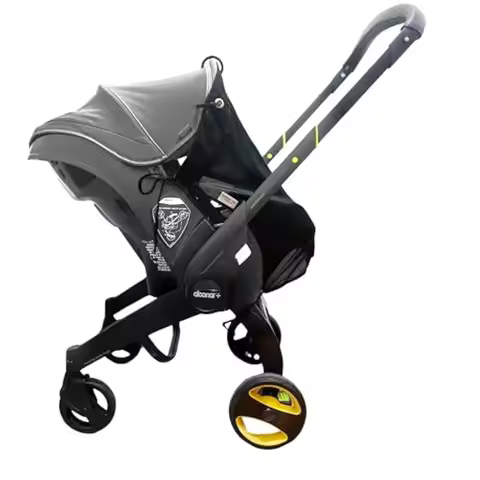 Doona Compatible Stroller Sun Shade Cover (Medium Black) - Baby Doona Car Seat Stroller Accessories 