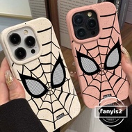 Compatible For iPhone 11 Xs 15 14 13 12 Pro Max SE 2020 For iPhone X Xr  Max 8 7 6 6s Plus INS Spider-Man Cartoon Phone Case Soft Shockproof Cover