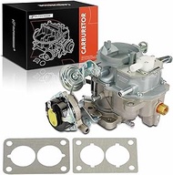 A-Premium 2 Barrel Carburetor Compatible with Jeep BBD 4.2L 258 Cu Engine 1983-1988 Jeep Wrangler Gr