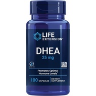 Life Extension Lithium Battery 1,000mcg and DHEA 25mg-Brain Health, Anti-aging, Longevity, Immune an