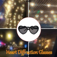 YUJINX Hot Special Effect Glasses Gifts Lights Become Love Image Heart Diffraction Glasses New Fashi