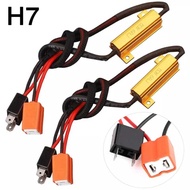 H7 LED Light Fault Decoder LED Resistor Decoding Line Car Light Fault Eliminator