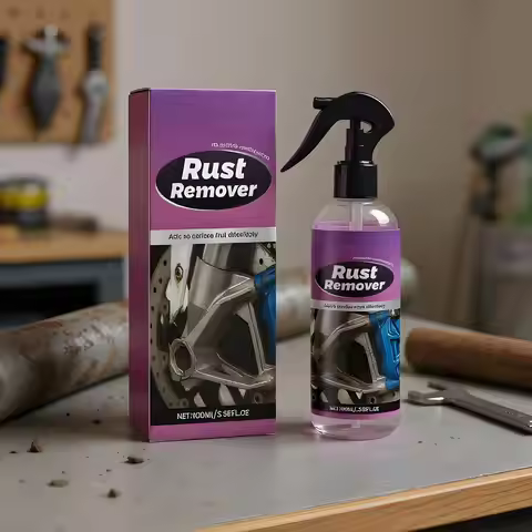 Rust Remover Spray 100ml Rust Stain Cleaner Spray Iron Stain Cleaner Converter For Car Automotive Wh