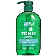 Horse oil tonic rinse in shampoo