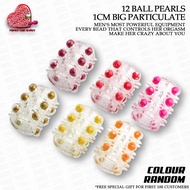 12 Pearl G-Spot Stimulation Spike Condom Kondom Berduri Kondom Tahan Bagi Lama Sex Toys For Women G点