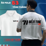 ÁO POLO IN 63 TỈNH THÀNH - ANH EM 71 BẾN TRE MÃI ĐỈNH (ghi chú mã tỉnh hoặc tên riêng bạn muốn đặt)