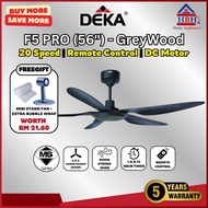 【Free Shipping】DEKA F5DC PRO F5DC 56" | F5DCBABYL 46" 5 Blades DC Motor 20 Speed Control + Reverse C