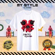 SQ Game t shirt 100% cotton/baju squid game 04
