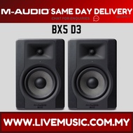 M-Audio BX5 D3 - 5 Inch Active Studio Monitor Speaker - Pair ( BX-5 )