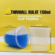 (COD) THINWALL BULAT 150ML CUP PUDING , TERCEPAT!