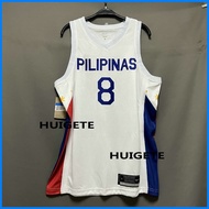 ◑ ▦ ◷ Men's New Original Gilas Pilipinas #8 Thompson Jersey Blue