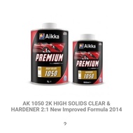 AK 1050 2K HIGH SOLIDS CLEAR & HARDENER 2:1 New Improved Formula 2014