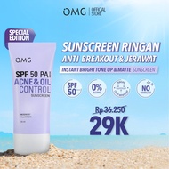 [unit] OMG Acne Sunscreen OMG Acne & Oil Control UV Barrier Sunscreen SPF50 PA++++