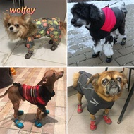 YOLANDA 4pcs Dog Shoes Pets Products Puppy Shoes Waterproof Dog Shoes Dog Boots