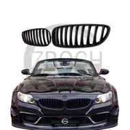 E89 front bumper grill for BMW Z4 E89 2009-2016 body kit glossy black grill single slats grills