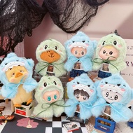 10cm Baby Clothes Cotton Doll Labu Cloth Shawl Cloak Clothes