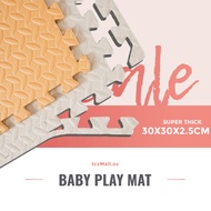 Super Thick 2.5cm Baby Playmat 30 x 30cm EVA Foam Cushion Children Kids Crawling Non Slip PlayRoom P