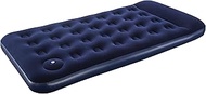 Pavillo Bestway 74" x 39" x 11"/1.88m x 99cm x 28cm Airbed Twin Built-in Foot Pump, Blue