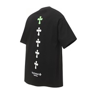 C*.H  Original Label1:1  Hot-selling Colorful Patchwork Cross Short Sleeve Men's T Shirt  Good Value
