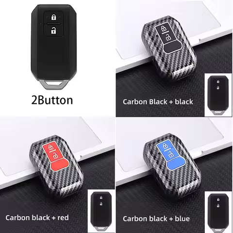 Carbon car key case for Suzuki Swift Hybrid 2023 jimney Baleno Ignis XL7 Monopoly ERTIGA Accurate Wa