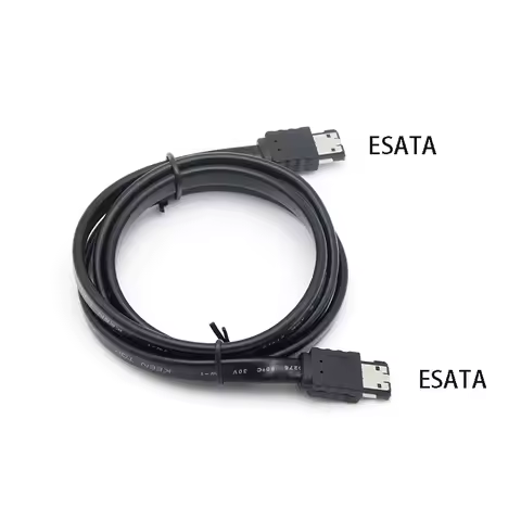 ESATA to ESATA External HDD Data Cable Laptop ESATA Male to Male Plug Convert Cord Notebook Hard Dri