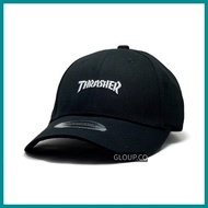 🔥READY STOCK🔥THRASHER SNAPBACK CURVE BRIM CAP