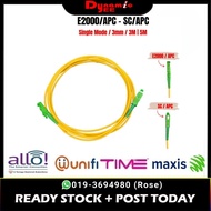 E2K/APC - SC/APC Simplex Single mode 3.0 Yellow Patch Cord (3m ,5m) PC502
