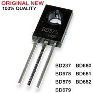 10pcs BD237 BD679 BD680 BD681 BD682 TO-126 BD678 BD875 TO126 Transistor