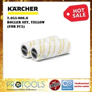 KARCHER 2.055-006.0 ROLLER SET, YELLOW FOR FC5