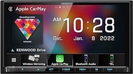 KENWOOD DMX9708S 6.95-Inch Capacitive Touch Screen, Car Stereo, Wired and Wireless CarPlay and Android Auto, Bluetooth, AM/FM Radio, MP3 Player, USB Port, Double DIN, 13-Band EQ, SiriusXM…
