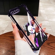 YBD Clear Phone Case For iPhone 7 Plus 8 Plus SE2020 6 6S Plus Full Protective Caing with Funny Clow