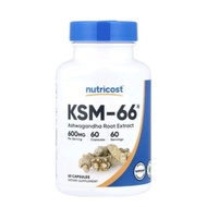 KSM-66 Ashwagandha Root Extract, 60 Capsules