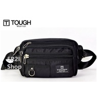 TOUGH WARRIOR 5208A WAIST BAG TOUGH WAISTBAG/ 7 ZIPPER WAIST BAG/ MANY POCKET BAG/