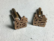 AJEOSSI【手工×客製×DIY】黃銅、紅銅×仿舊袖扣