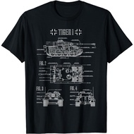 World War 2 German Tank Tiger I Engineering T-Shirt