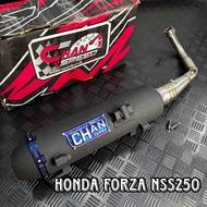 🌟🇹🇭 CHANSPEED EKZOS FORZA 250 NSS250 CHANSPEED 🌟🇹🇭 EXHAUST RACING FORZA NSS250 CUTTING STANDARD