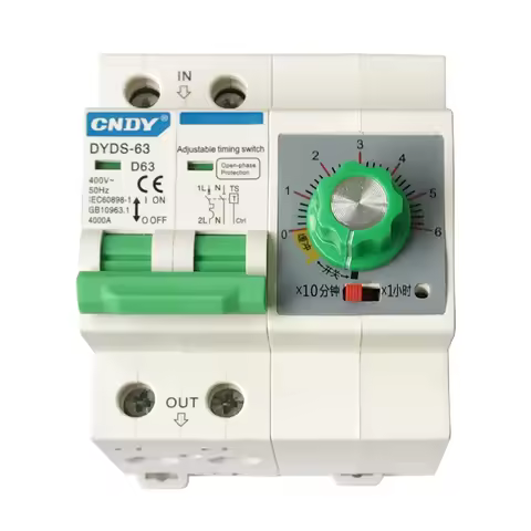 Adjustable timing switch premium timer switch 220V 230V 240V Max 63A with 2 times on / off time set 