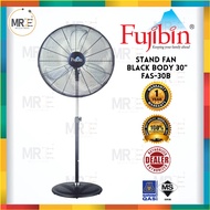 FUJIBIN 30'' Industrial Commercial Heavy Duty Stand Fan ( FAS-30B ) | BLACK BODY ( ALUMINIUM 3 BLADE