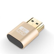 顯示卡欺騙器HDMI 虛擬顯示器DP假負載DVI遠端掛機3060專用假顯示器
